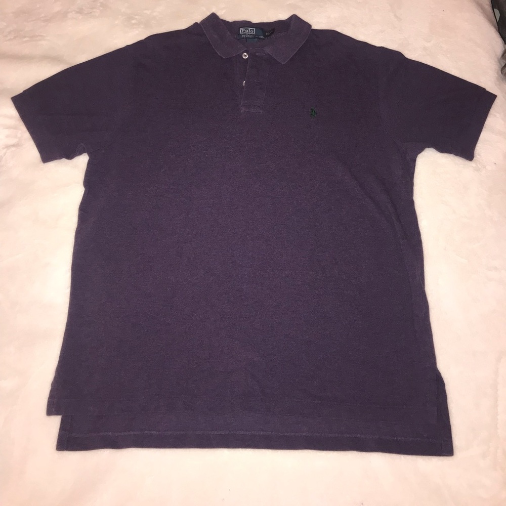 Polo Ralph Lauren. Purple with green emblem. Size XL
